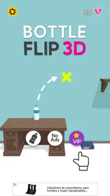 Bottle Flip 3D android App screenshot 0